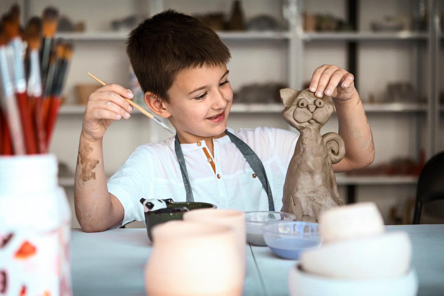 Young Potters - Muddy Makers (Ages 5-8) Winter/Spring 2025